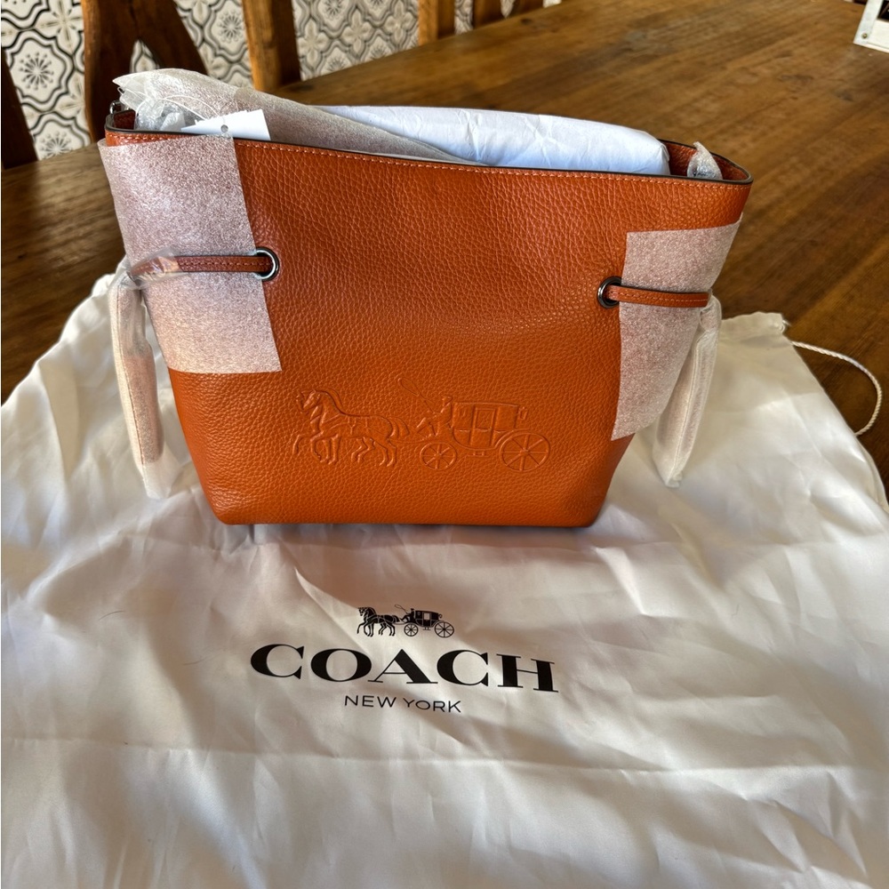 Coach Leather Crossbody Bag